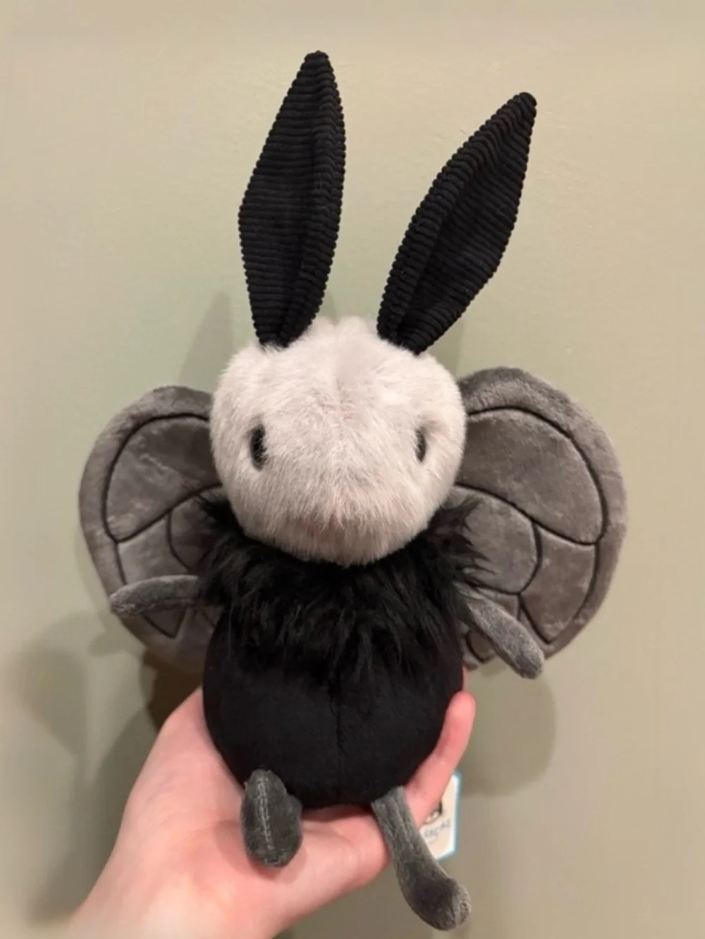Jellycat Miff Mothman BNWT✨Rare & Retired - Authentic Halloween FAST SHIPPING! - Picture 5 of 9